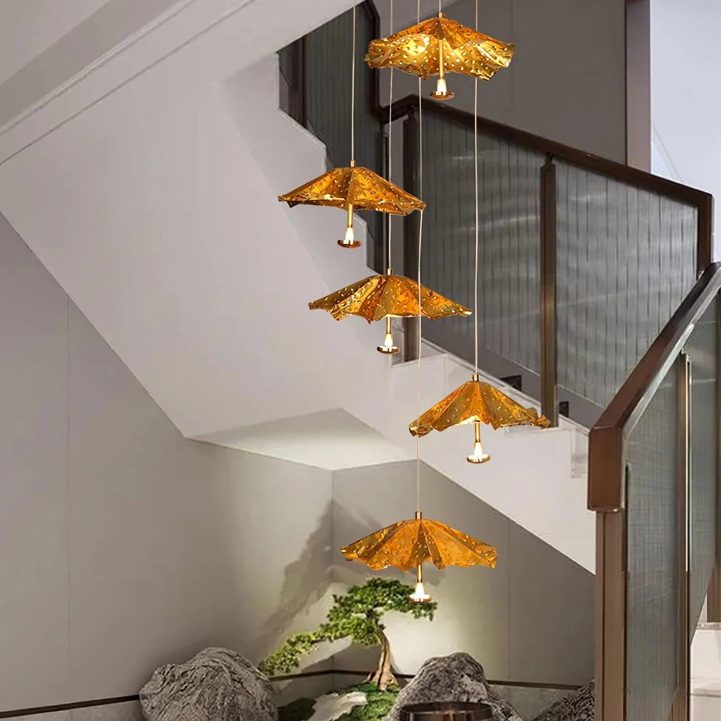 Modern Livra Chandelier - Nuvé