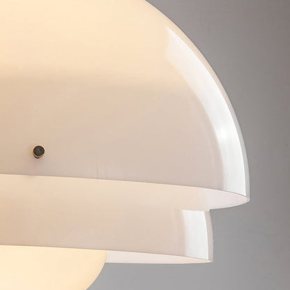 Modern Milk White Layer Pendant Lamp - Nuvé