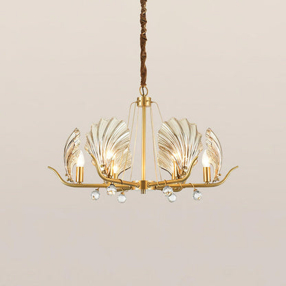Modern Shell Glass Chandelier - Nuvé