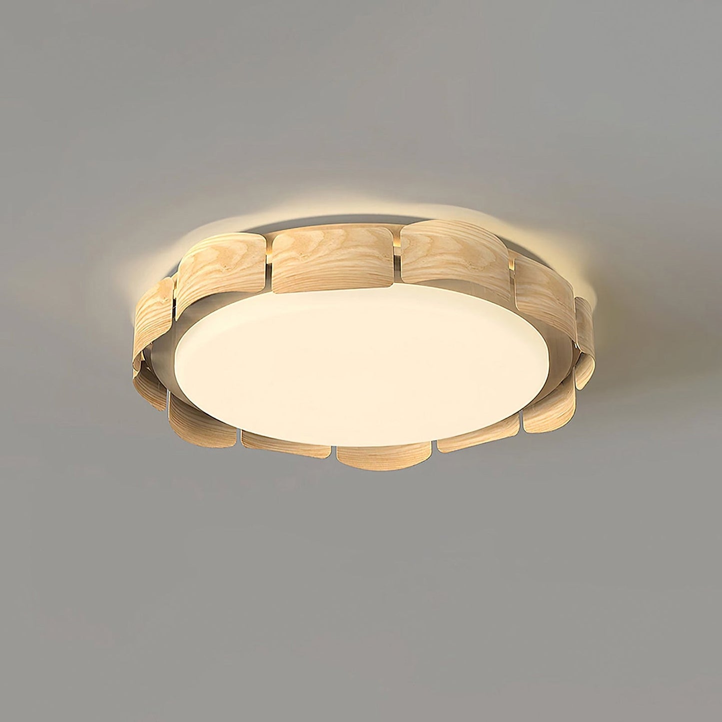 Modern Wabi-Sabi ceiling light by korewolamp featuring a minimalist, textured design ideal for contemporary interiors.