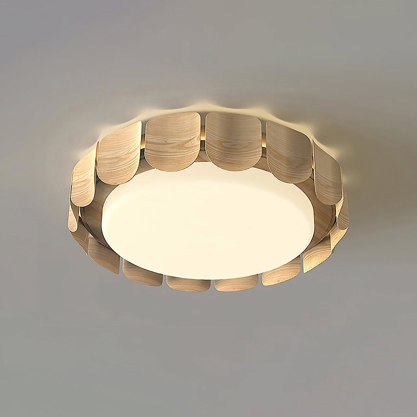 Modern Wabi-Sabi ceiling light by korewolamp featuring minimalist design and earthy tones, suitable for contemporary interior decor.
