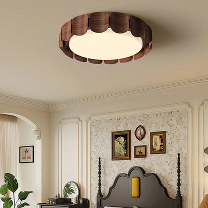 Modern Wabi-Sabi ceiling light by korewolamp featuring a minimalist, textured design ideal for contemporary interior decor.