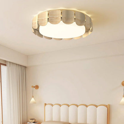 Modern Wabi-Sabi ceiling light by korewolamp featuring a minimalist, textured design perfect for contemporary interiors.