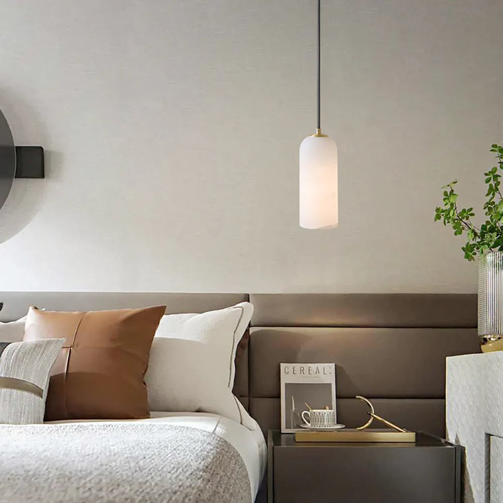Monty Alabaster Pendant Lamp - Nuvé