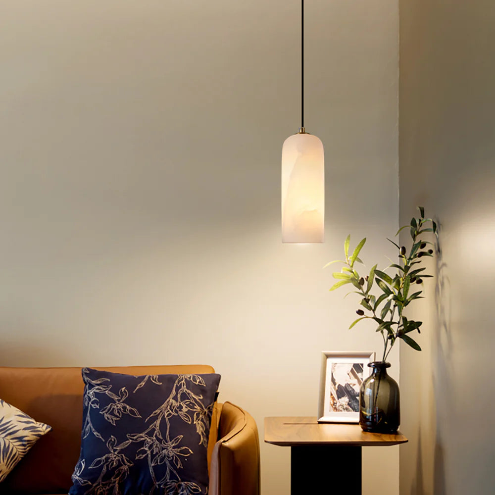 Monty Alabaster Pendant Lamp - Nuvé