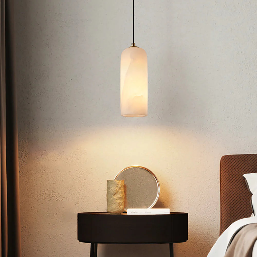 Monty Alabaster Pendant Lamp - Nuvé