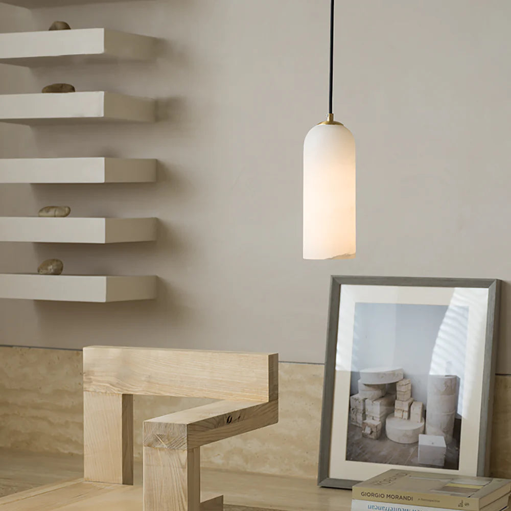 Monty Alabaster Pendant Lamp - Nuvé
