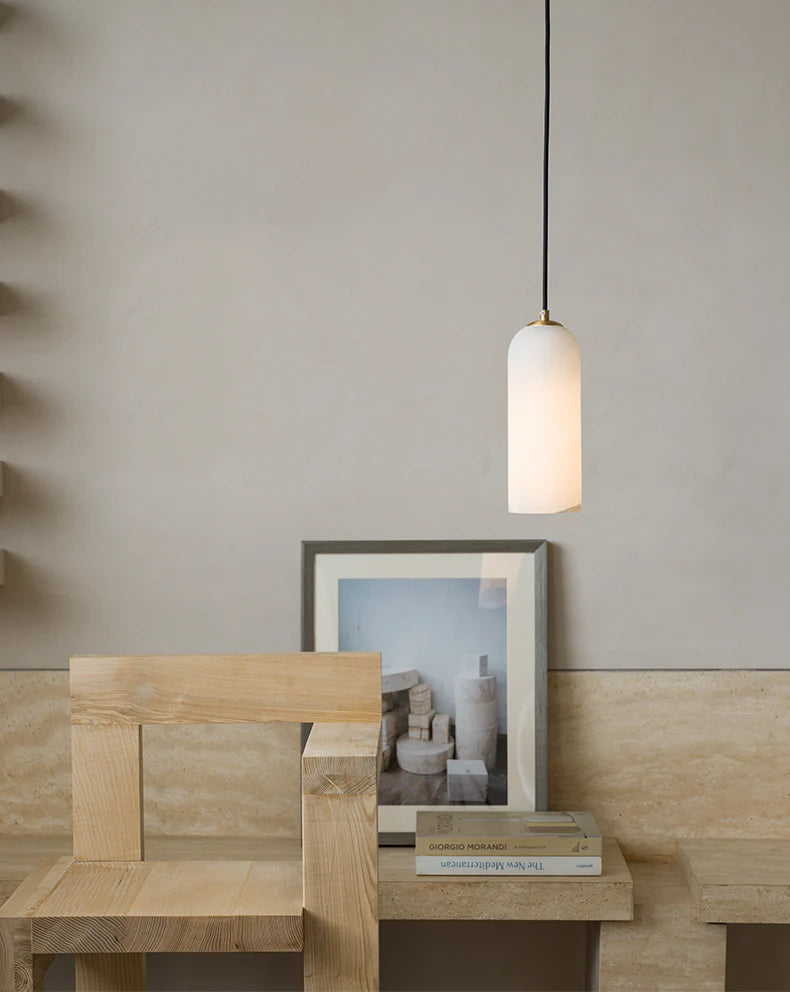 Monty Alabaster Pendant Lamp - Nuvé