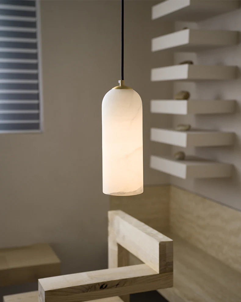 Monty Alabaster Pendant Lamp - Nuvé