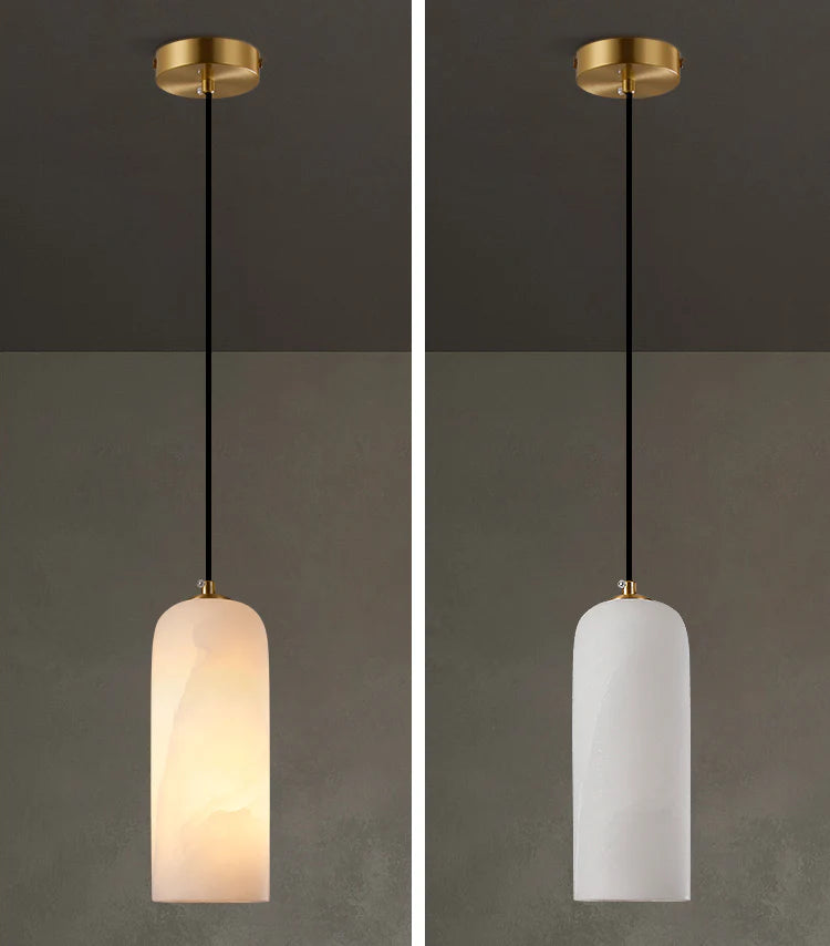 Monty Alabaster Pendant Lamp - Nuvé