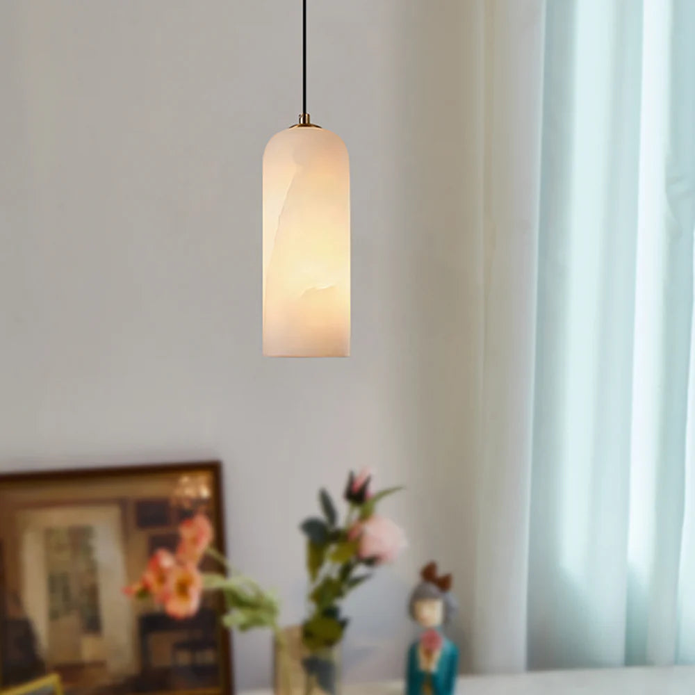 Monty Alabaster Pendant Lamp - Nuvé