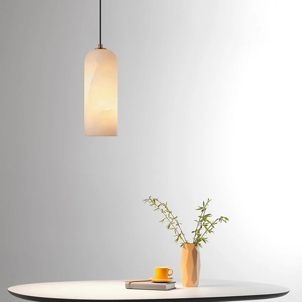 Monty Alabaster Pendant Lamp - Nuvé