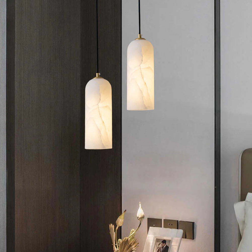 Monty Alabaster Pendant Lamp - Nuvé