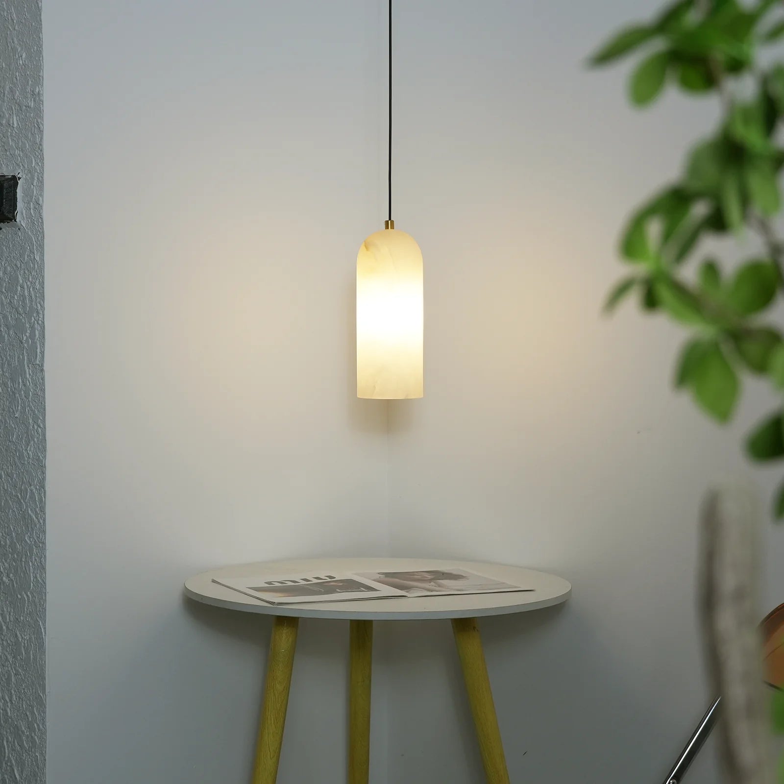Monty Alabaster Pendant Lamp - Nuvé