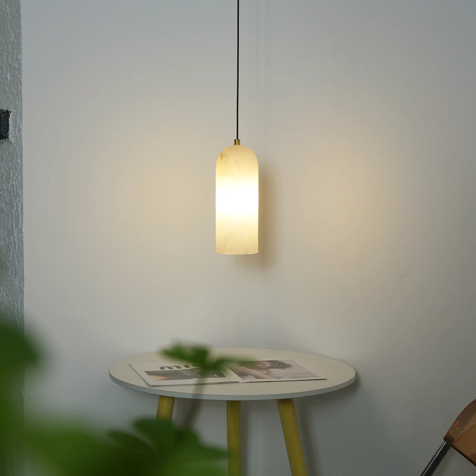 Monty Alabaster Pendant Lamp - Nuvé