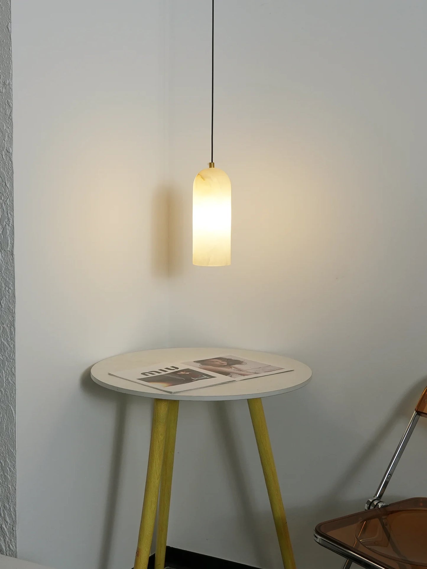 Monty Alabaster Pendant Lamp - Nuvé