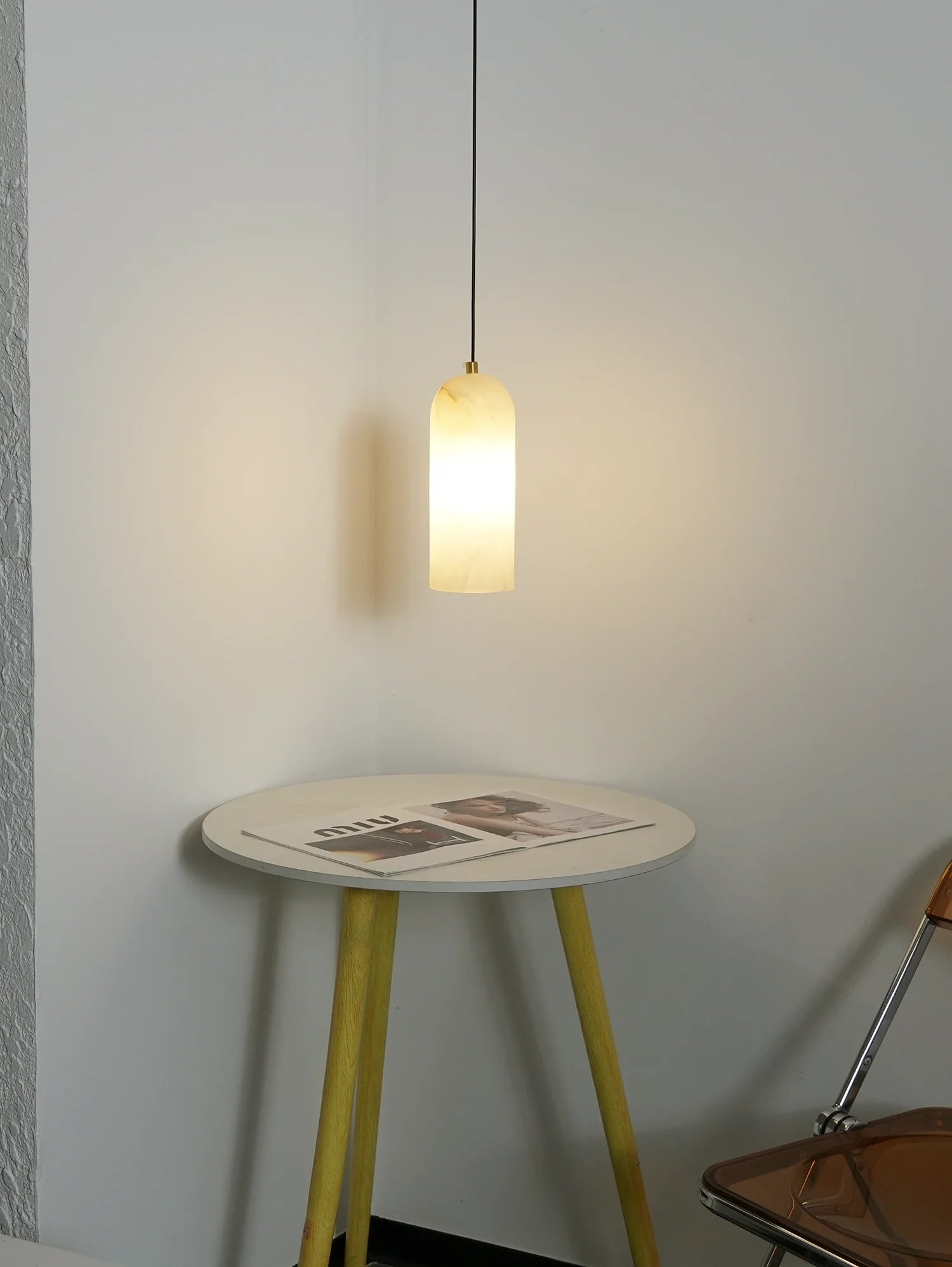 Monty Alabaster Pendant Lamp - Nuvé