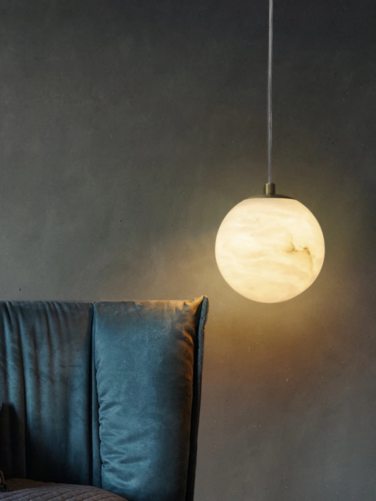 Moon Alabaster Pendant Lamp - Nuvé