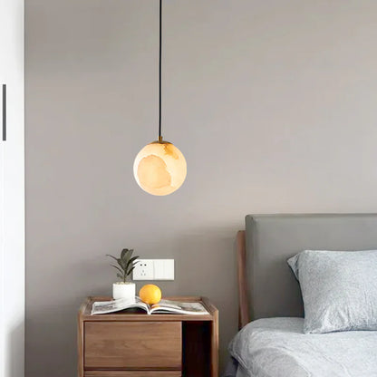 Moon Alabaster Pendant Lamp - Nuvé