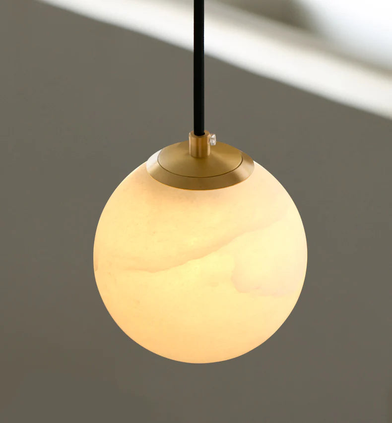Moon Alabaster Pendant Lamp - Nuvé