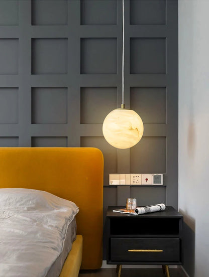 Moon Alabaster Pendant Lamp - Nuvé