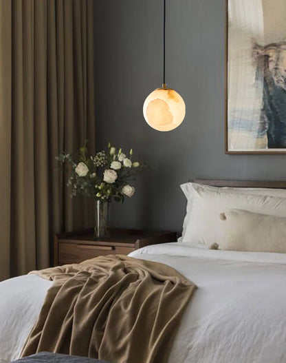 Moon Alabaster Pendant Lamp - Nuvé
