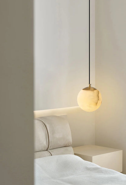 Moon Alabaster Pendant Lamp - Nuvé