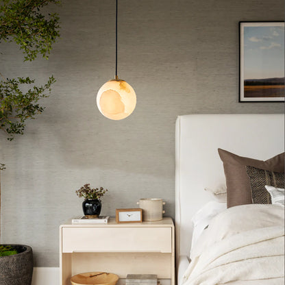 Moon Alabaster Pendant Lamp - Nuvé