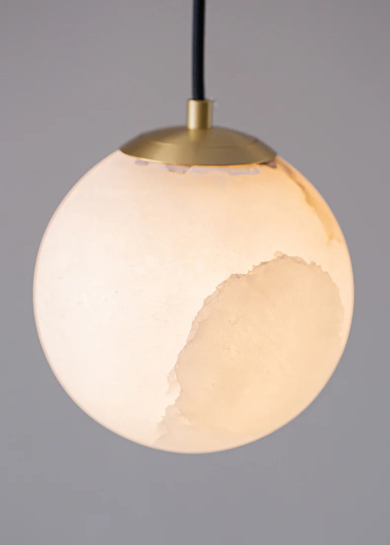 Moon Alabaster Pendant Lamp - Nuvé
