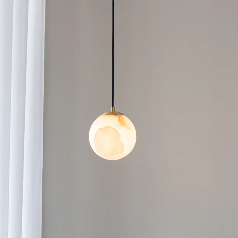 Moon Alabaster Pendant Lamp - Nuvé
