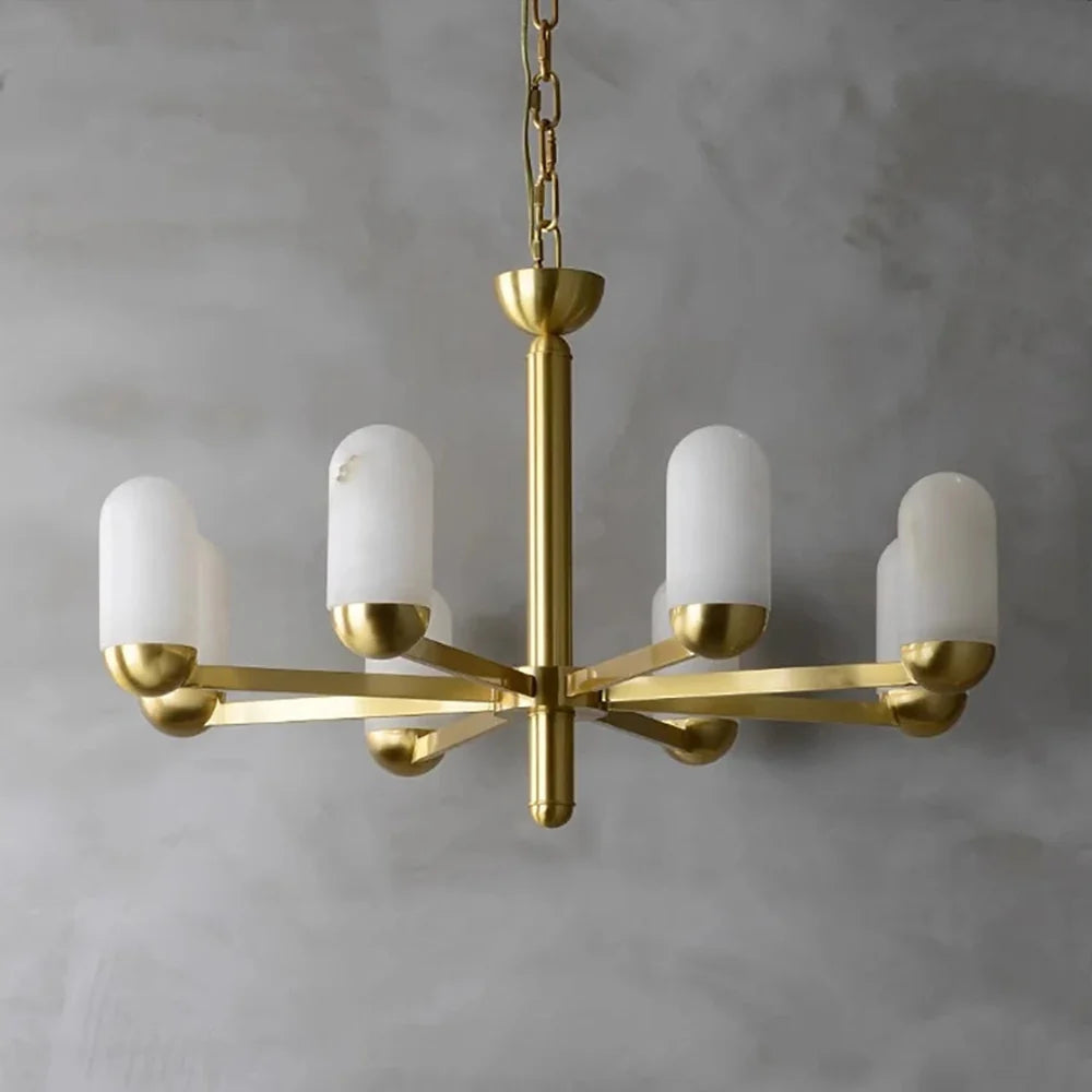 Moonshade Marble Chandelier - Nuvé