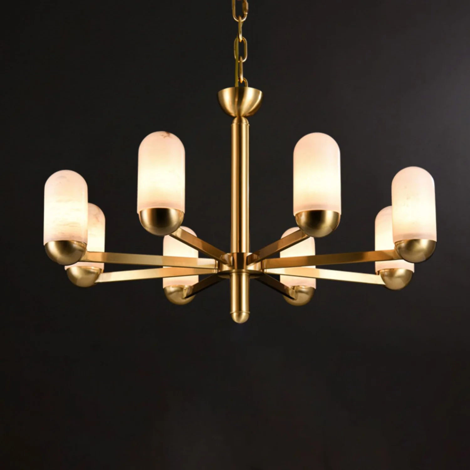 Moonshade Marble Chandelier - Nuvé