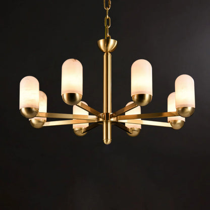Moonshade Marble Chandelier - Nuvé