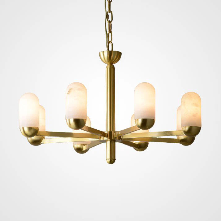 Moonshade Marble Chandelier - Nuvé
