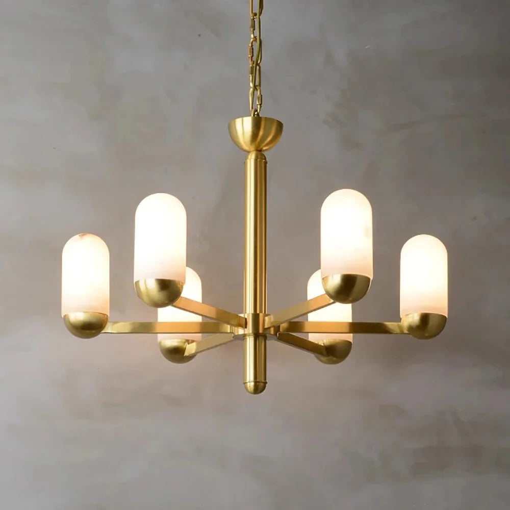 Moonshade Marble Chandelier - Nuvé