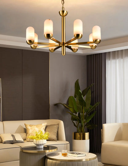 Moonshade Marble Chandelier - Nuvé