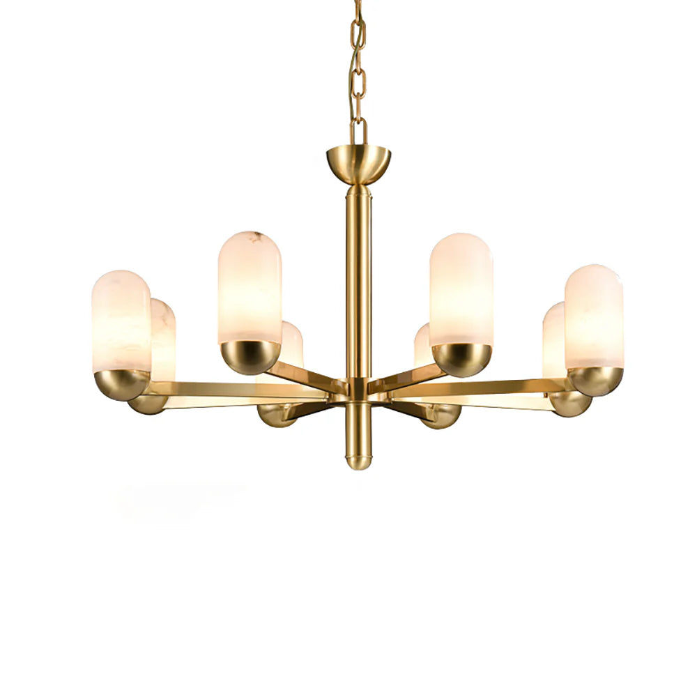Moonshade Marble Chandelier - Nuvé