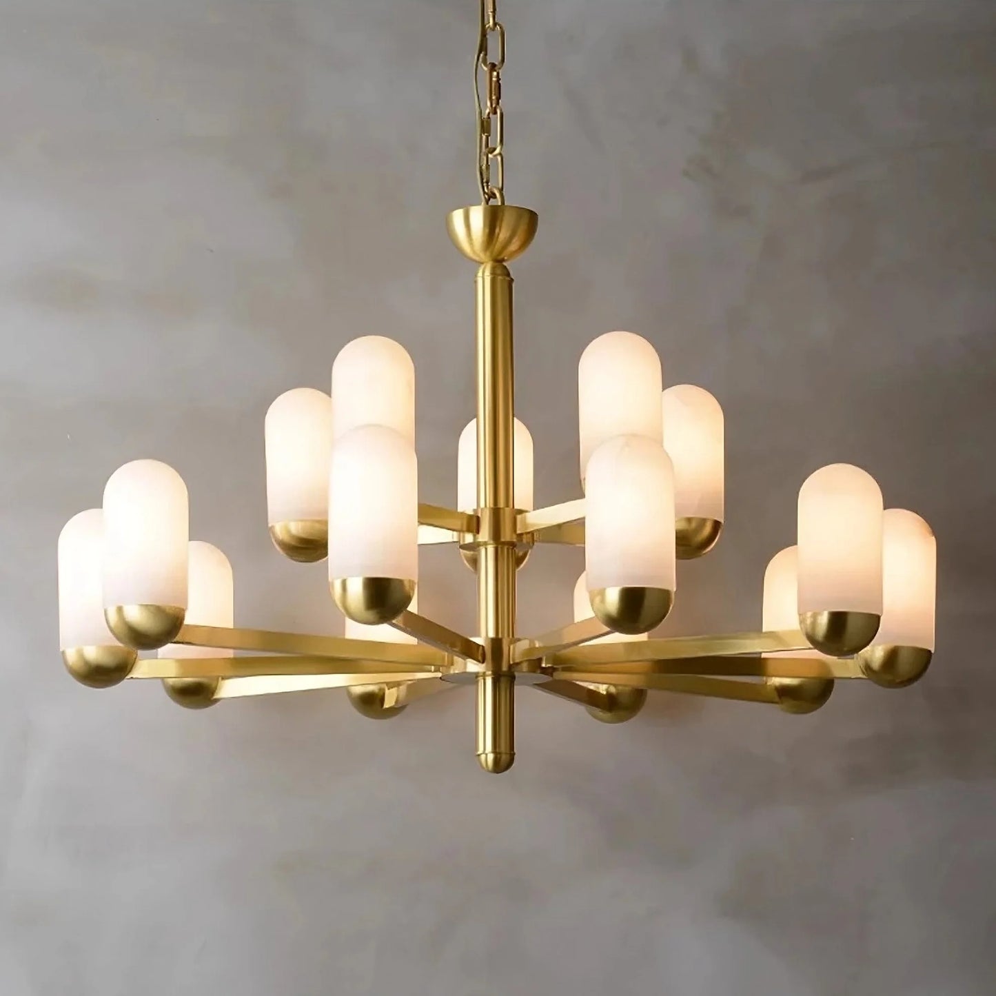 Moonshade Marble Chandelier - Nuvé