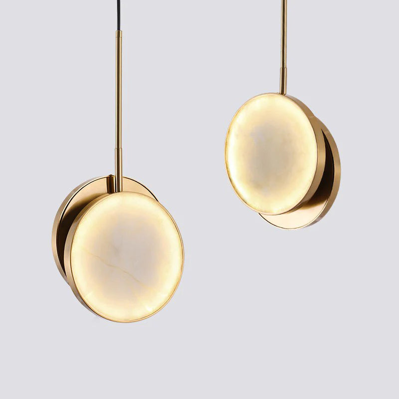 Moonshade Alabaster Pendant Light - Nuvé