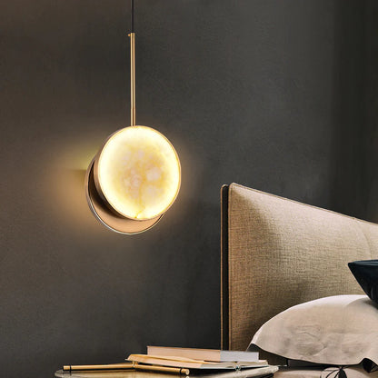 Moonshade Alabaster Pendant Light - Nuvé