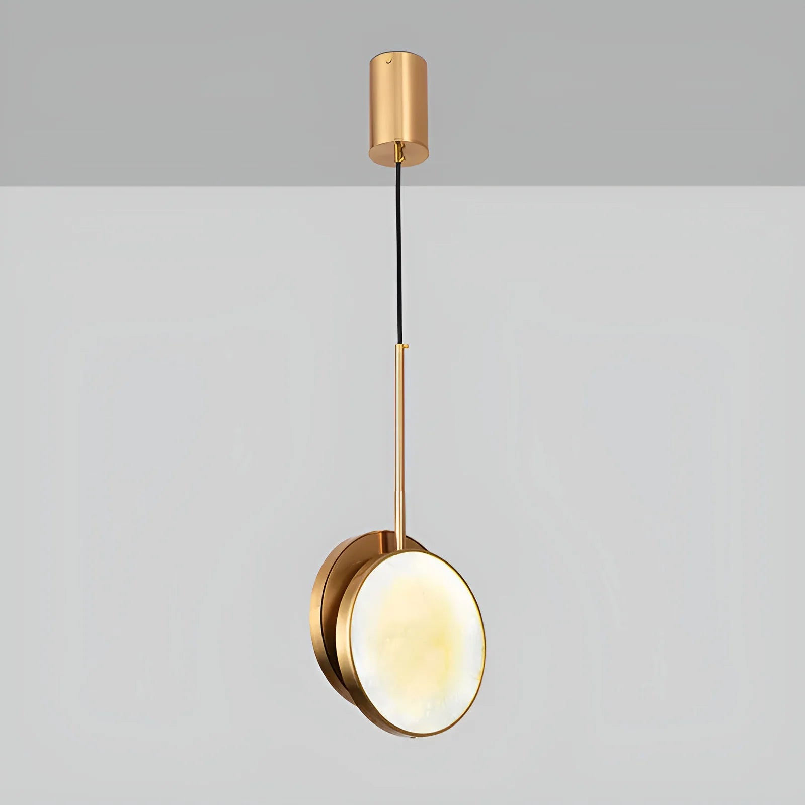 Moonshade Alabaster Pendant Light - Nuvé
