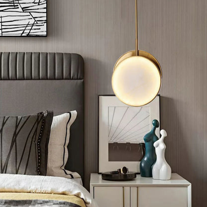 Moonshade Alabaster Pendant Light - Nuvé