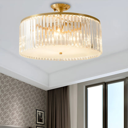 Morup Modern Crystal Ceiling Light - Nuvé