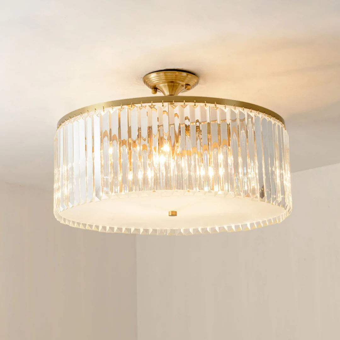 Morup Modern Crystal Ceiling Light - Nuvé