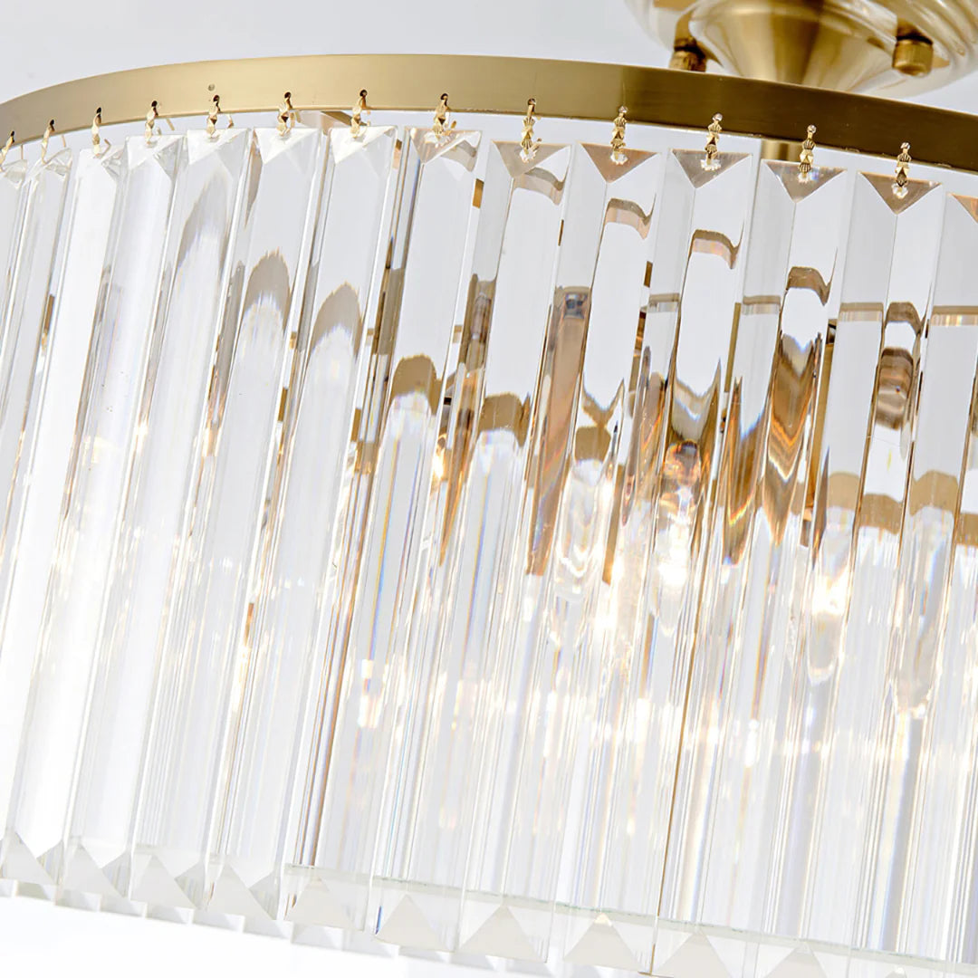 Morup Modern Crystal Ceiling Light - Nuvé
