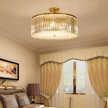 Morup Modern Crystal Ceiling Light - Nuvé