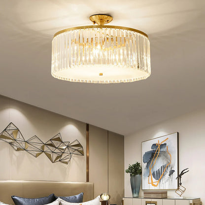 Morup Modern Crystal Ceiling Light - Nuvé