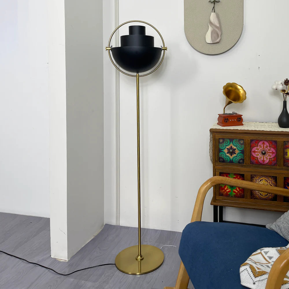 Multi-Lite Rotating Ball Floor Lamp - Nuvé