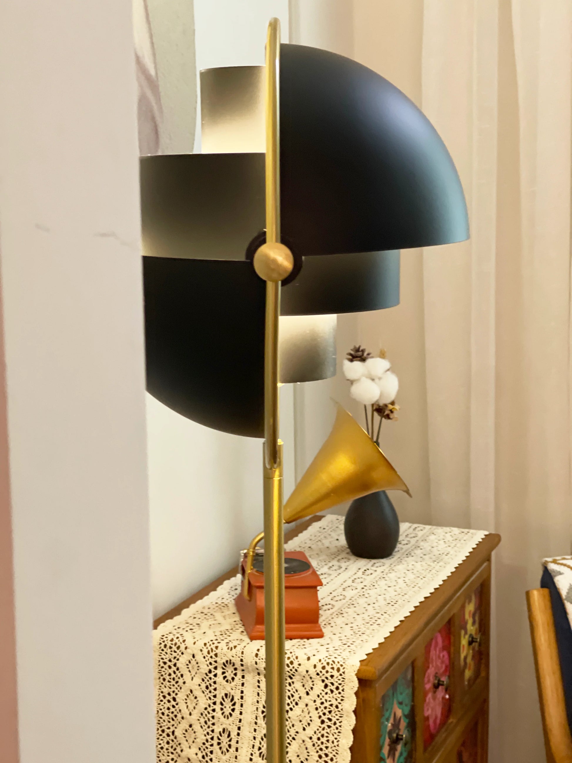 Multi-Lite Rotating Ball Floor Lamp - Nuvé