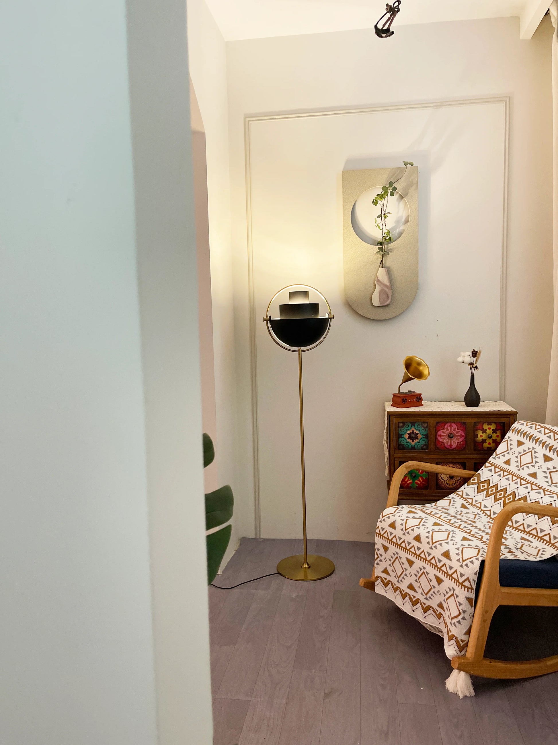 Multi-Lite Rotating Ball Floor Lamp - Nuvé